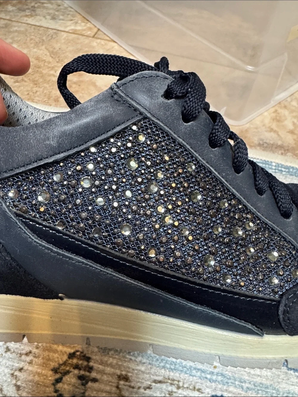 IMAC  Women's Navy sneakers